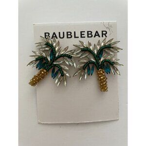 Baublebar  Palm Tree Rhinestone Statement Earrings